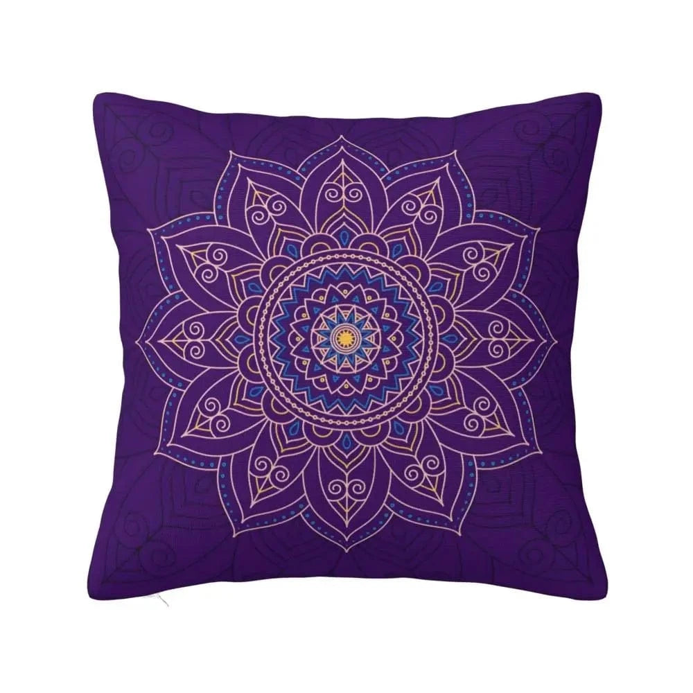 housse de coussin mandala