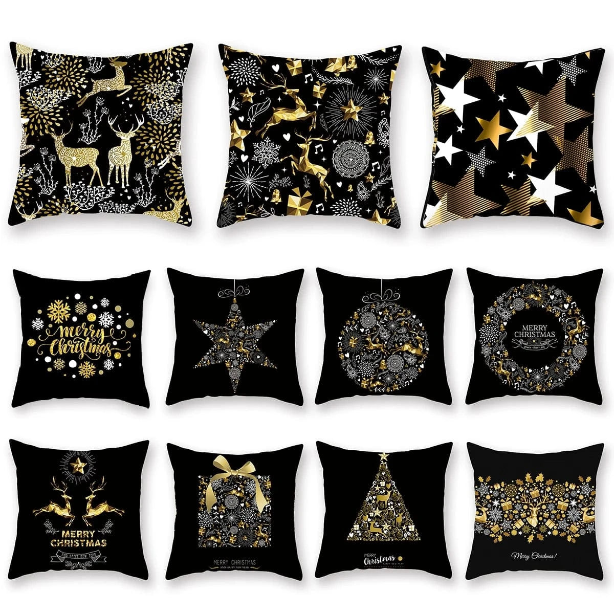housses de coussins de noel