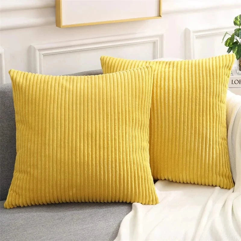 jaune-1pcs / 18x18in(45x45cm) housses de coussin velours