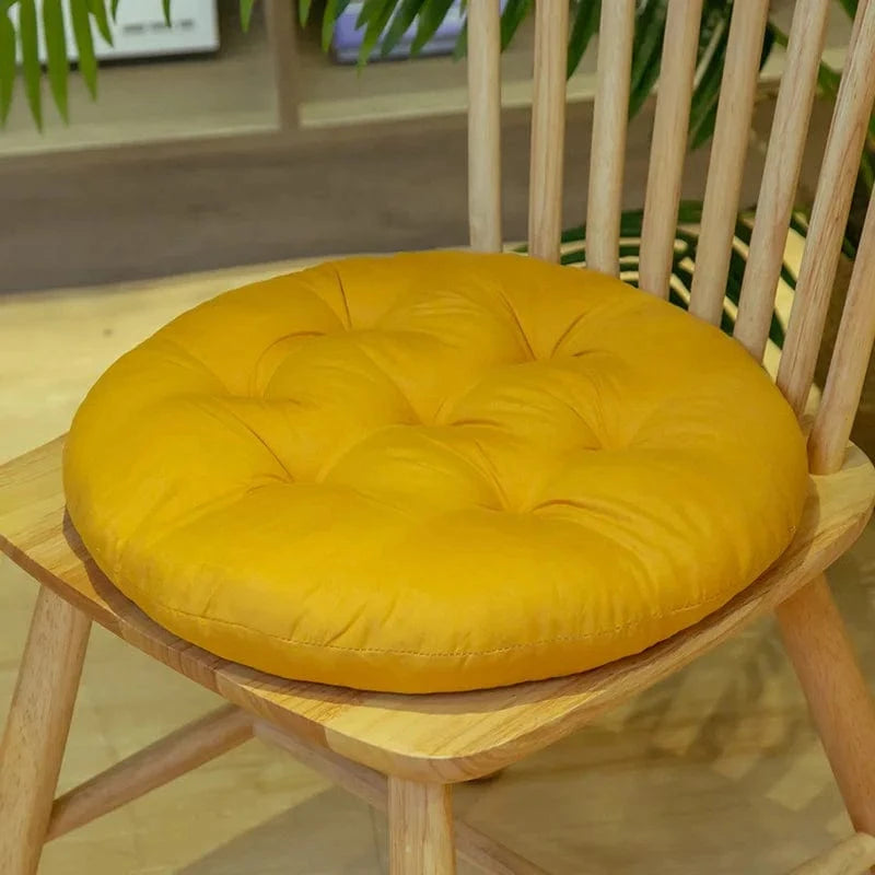 jaune / 40x40cm coussins de chaises