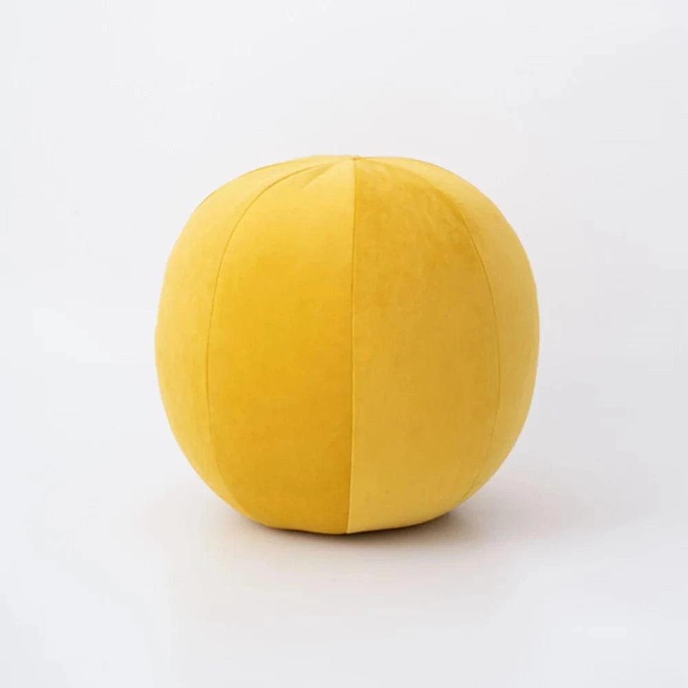 jaune / diameter 30cm coussin ballon