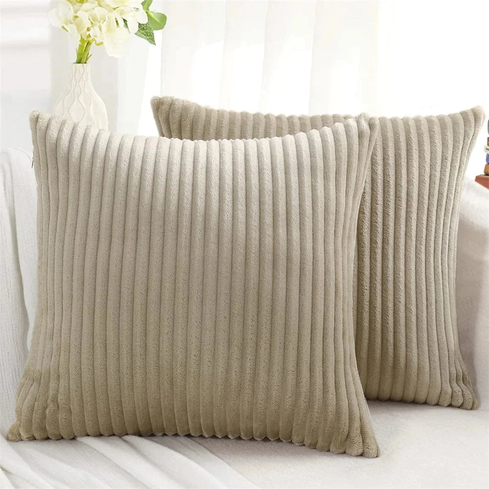 kaki-1pcs 1 / 12x20in(30x50cm) housses de coussin velours