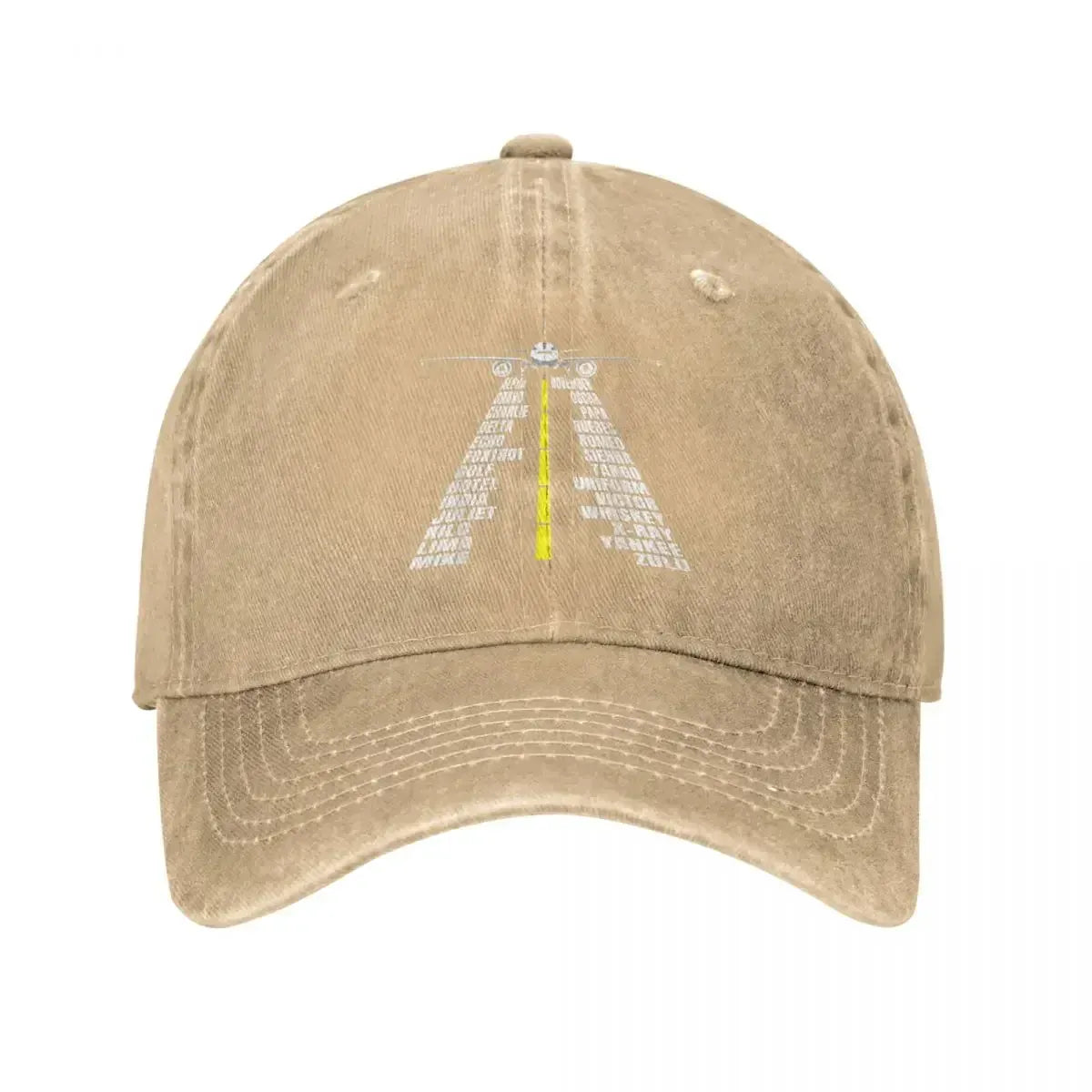Khaki / Ajustable casquette alphabet