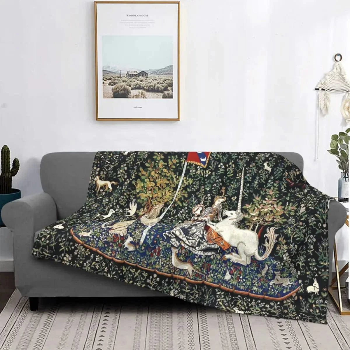 la femme et la licorne