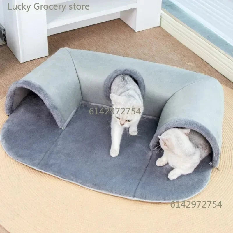 lit tunnel pour chat