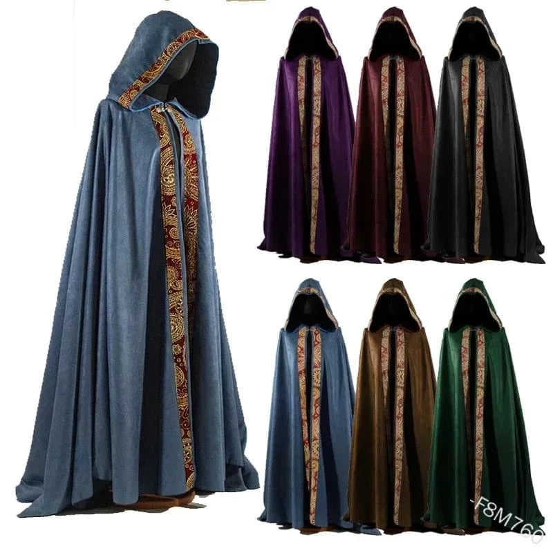 manteau médieval halloween