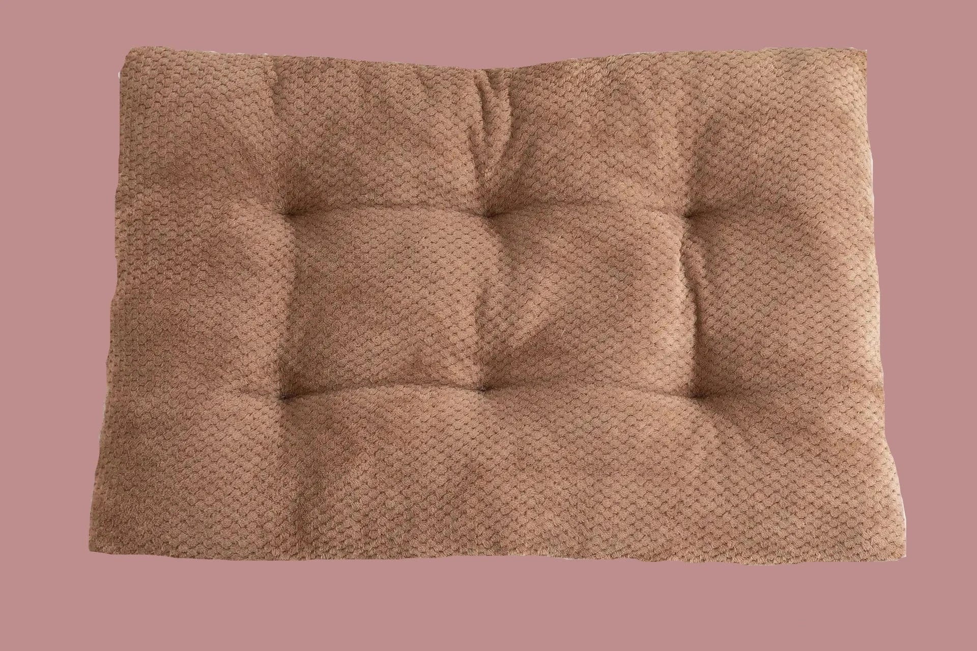 marron clair / XS 45X30CM coussins pour chien