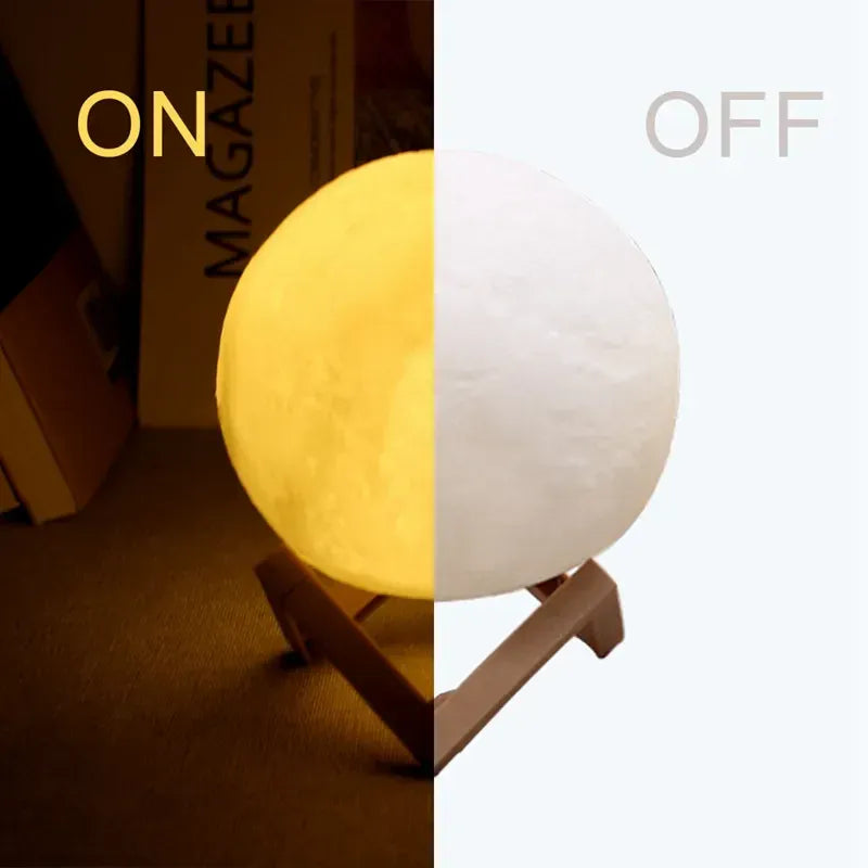 moon lampe LED