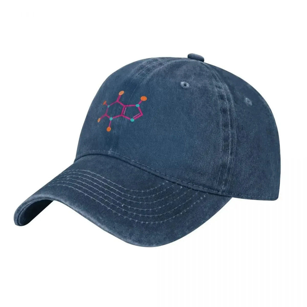 Navy Blue casquette café