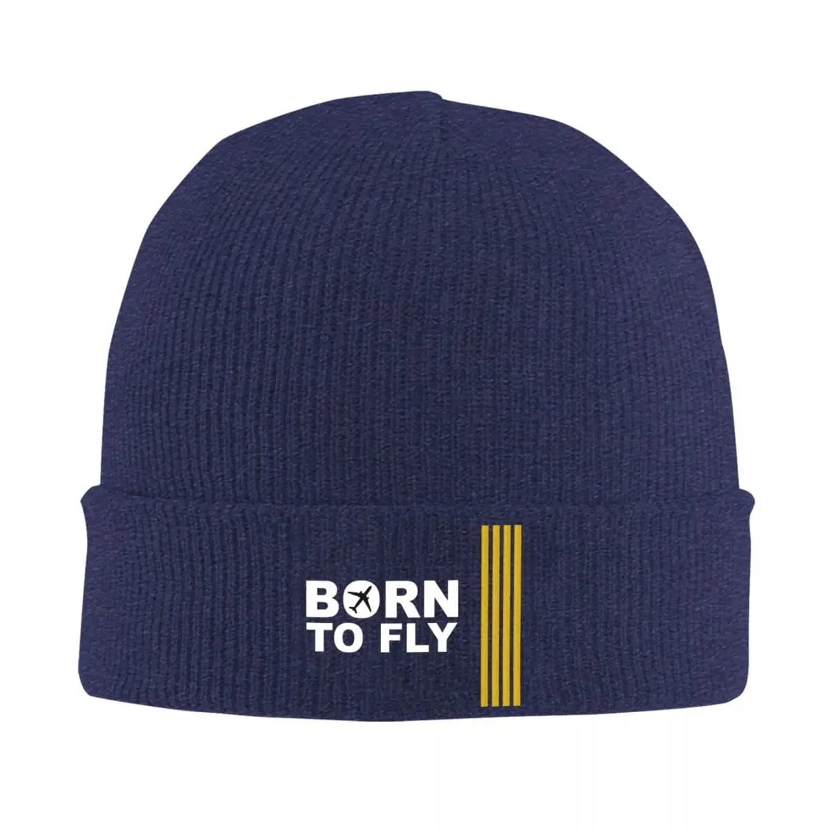 Navy Blue / Knit Hat bonnet aviation
