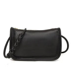 noir / 22CM 9CM 14CM sac cuir véritable