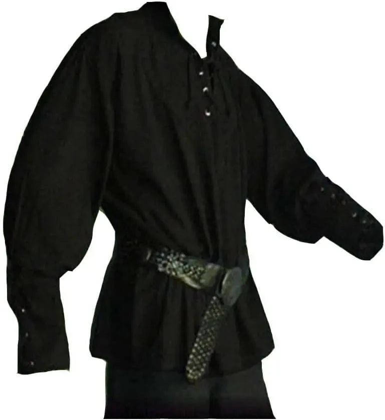 noir / M Chemise médiéval 2