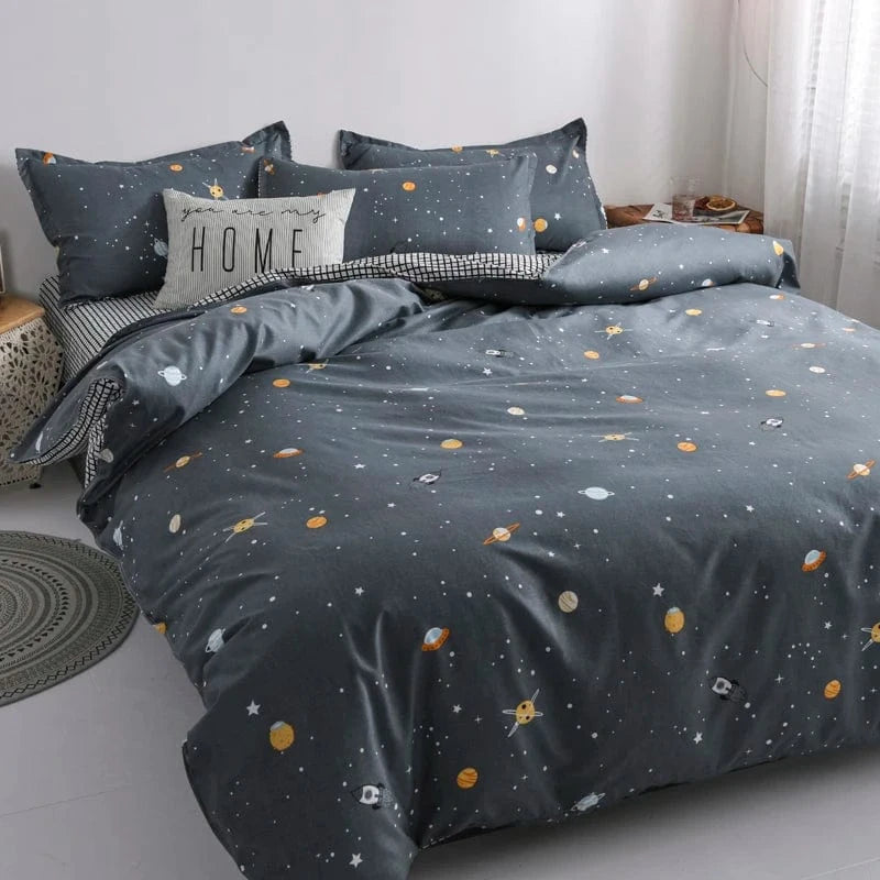 parure de lit 4 pièces