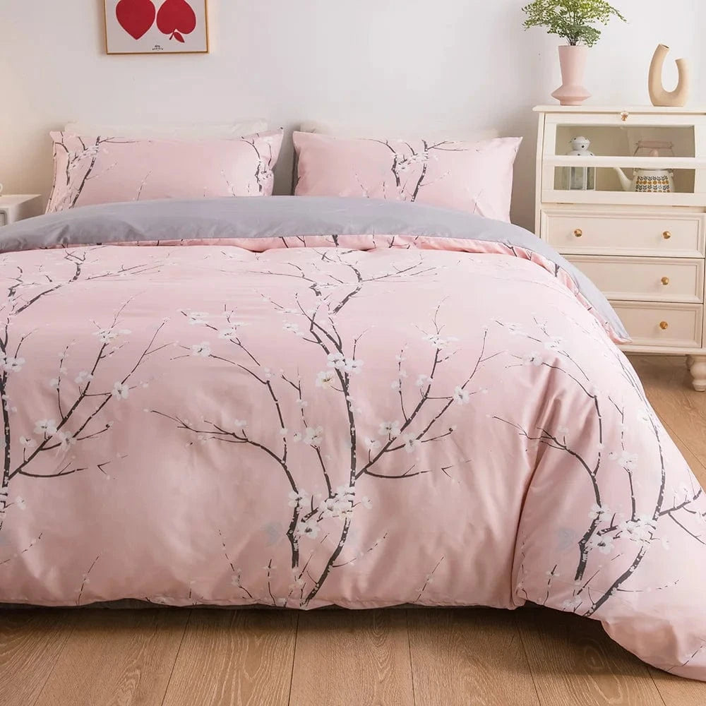 parure de lit "florale"