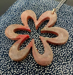 Pendentif Pendentif fleur rose pétales