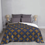plaid fleur de lys