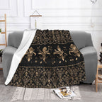 plaid fleur de lys