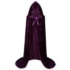 purple / One Size cape à capuche