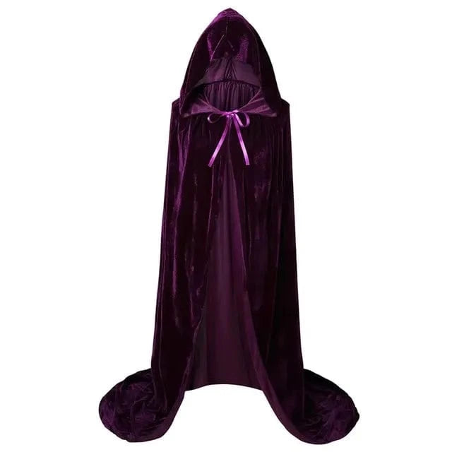 purple / One Size cape à capuche