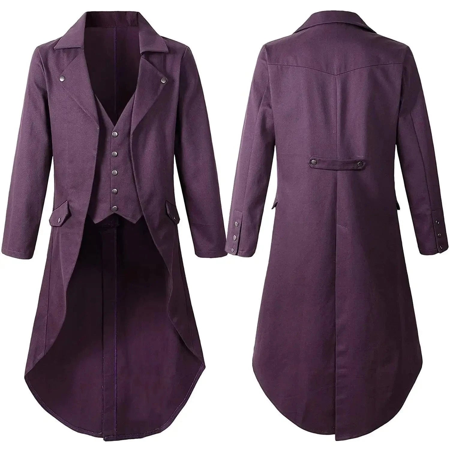 Purple / XXL manteau gothic