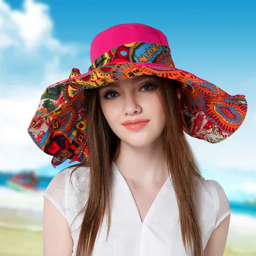rose-carmine / M 55-58cm chapeau printemps