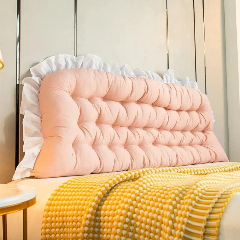 rose clair / 50x150CM coussin de tete de lit