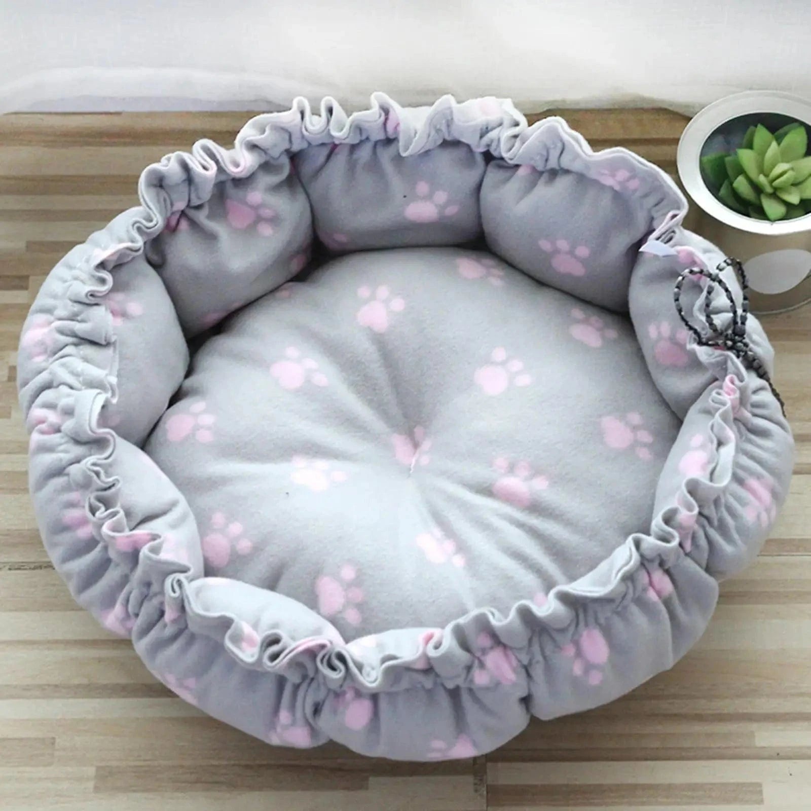 rose coussins pour chats