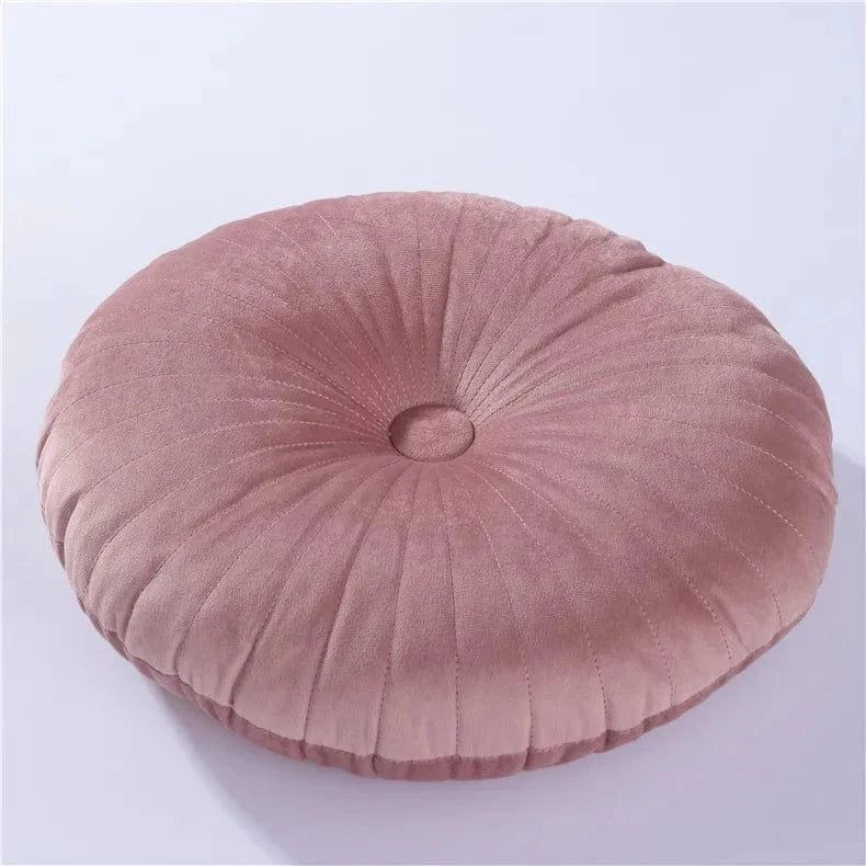 rose foncé / 35cm coussin de sol ronds