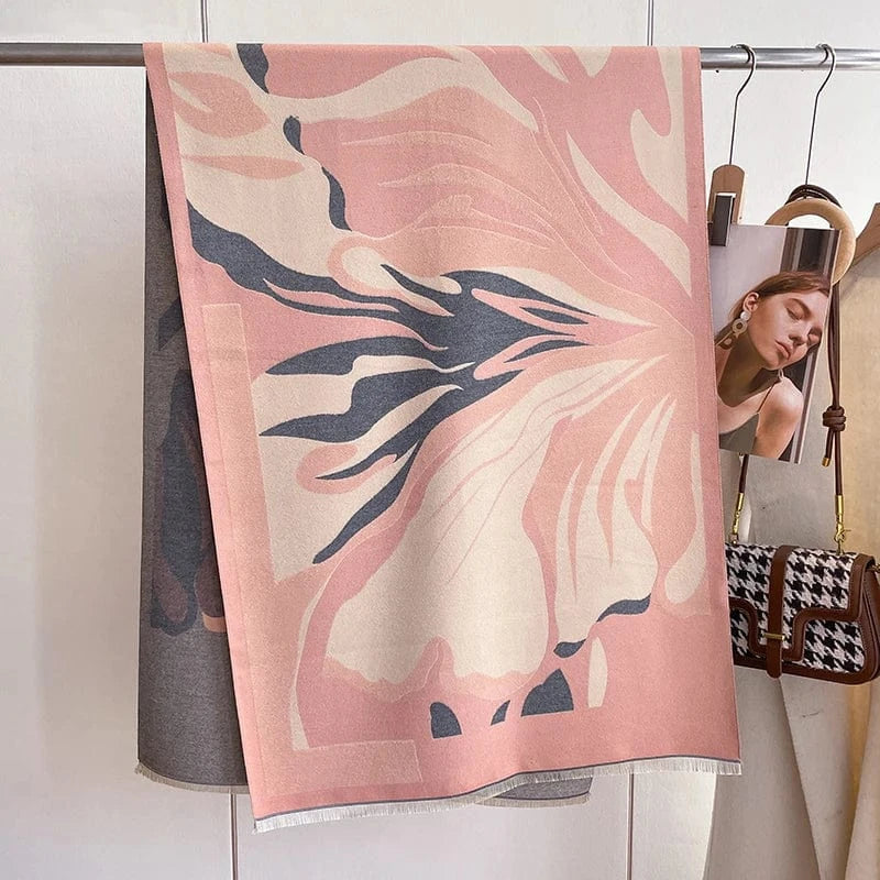 rose foulard "erin"