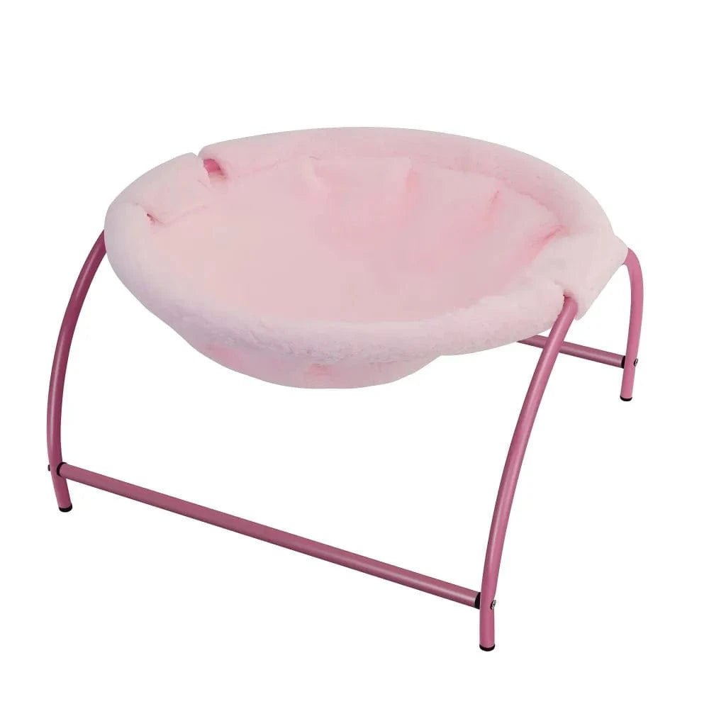 rose / L lits ronds pour chat