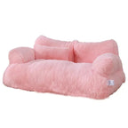 rose / M58x46x5cm sofa pour chat