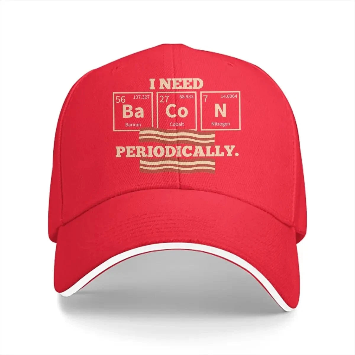 rouge / ajustable casquette chimie