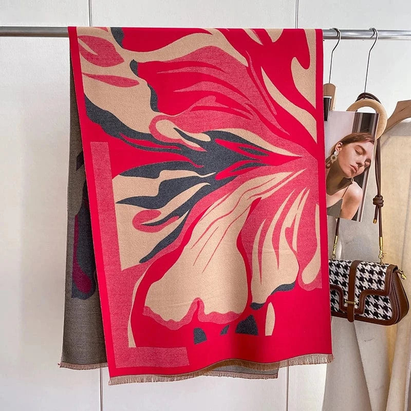 rouge foulard "erin"