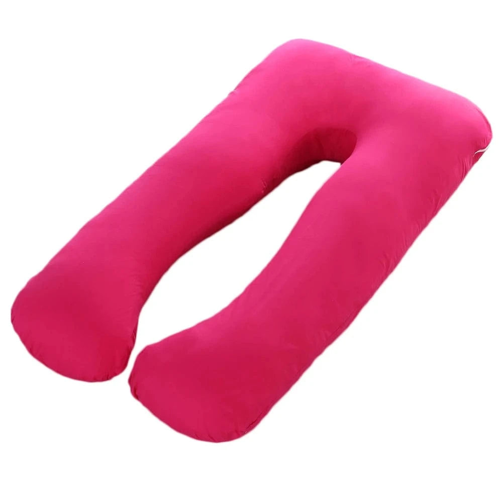 rouge taie oreiller femme enceinte