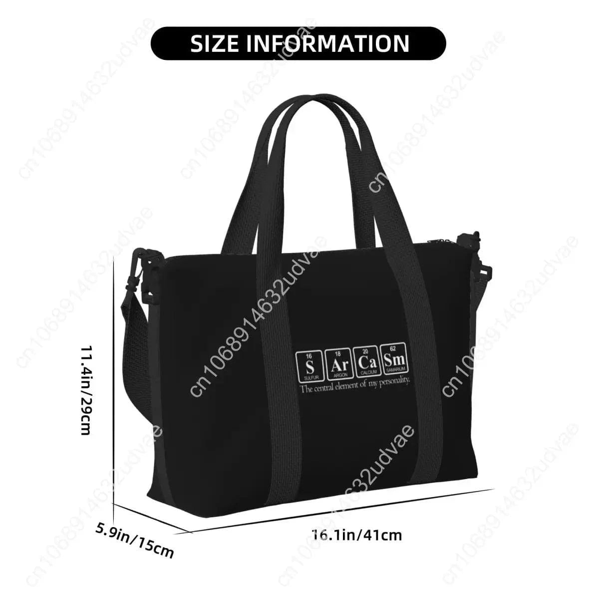 sac de plage humour science