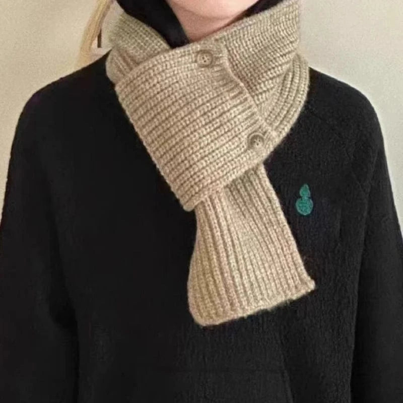 style 5 écharpe à boutons