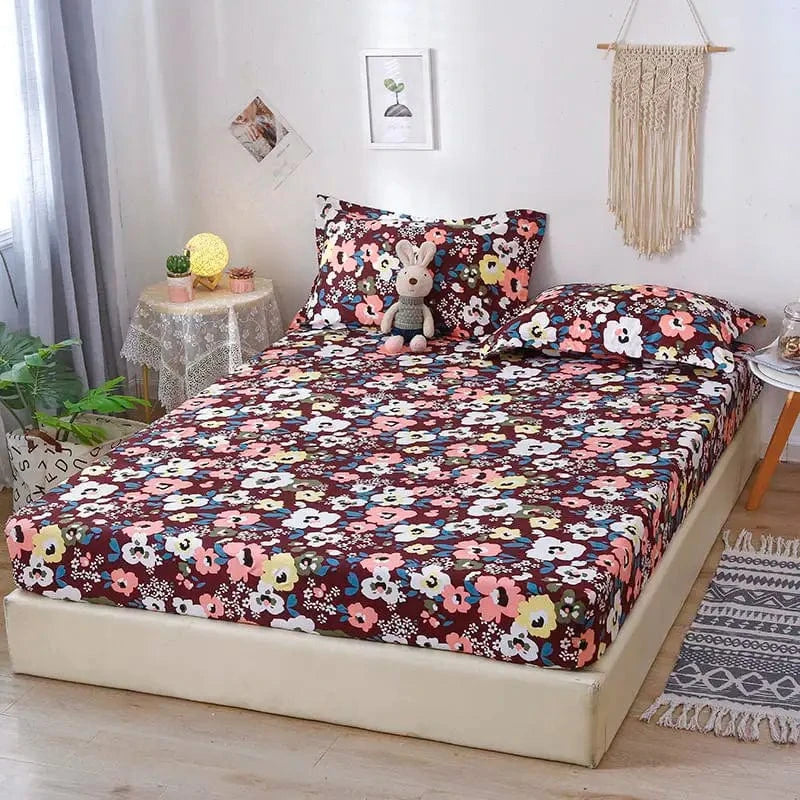 Style3 / 2 oreillers 48x74cm drap housse avec 2 taies d'oreiller