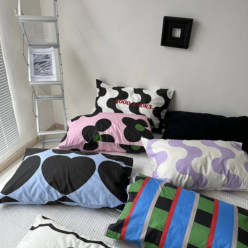 taie d'oreiller en coton