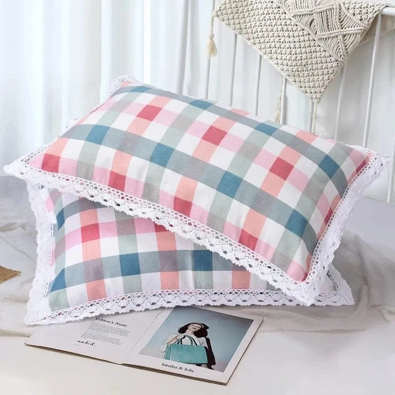 taie d'oreiller pur coton