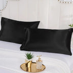 taie d'oreiller satin 2 pièces