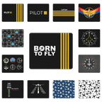 tapis de souris aviation