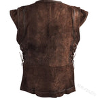 Tunique chemise viking à lacets
