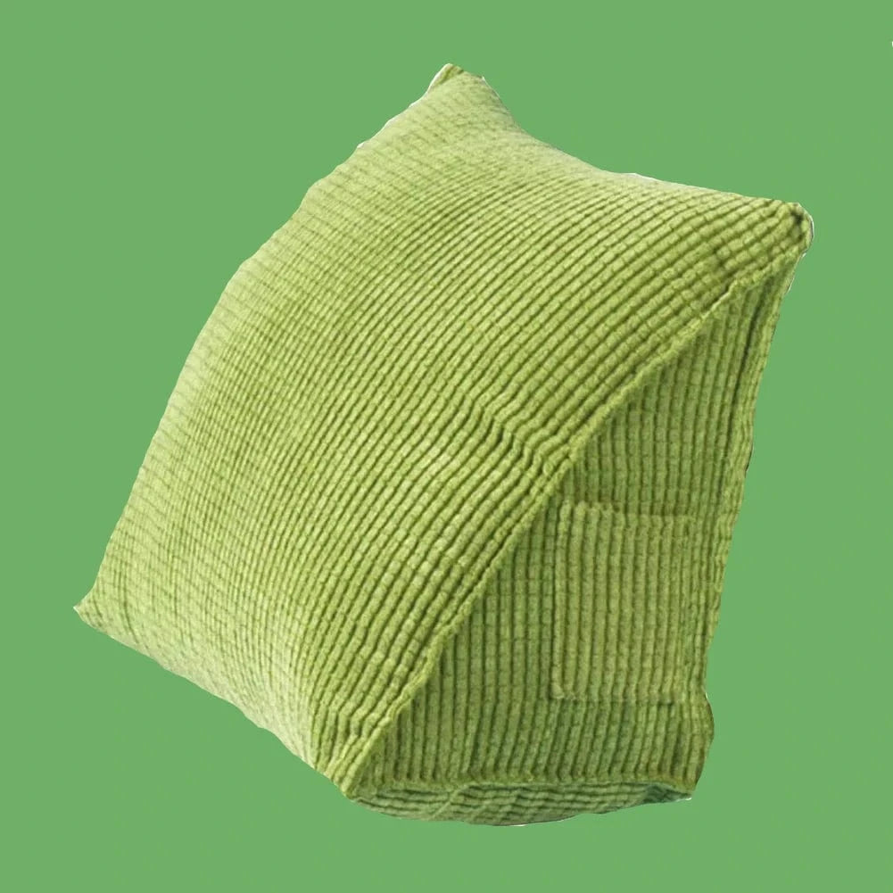 vert / 40X36X20 coussin de lecture de lit