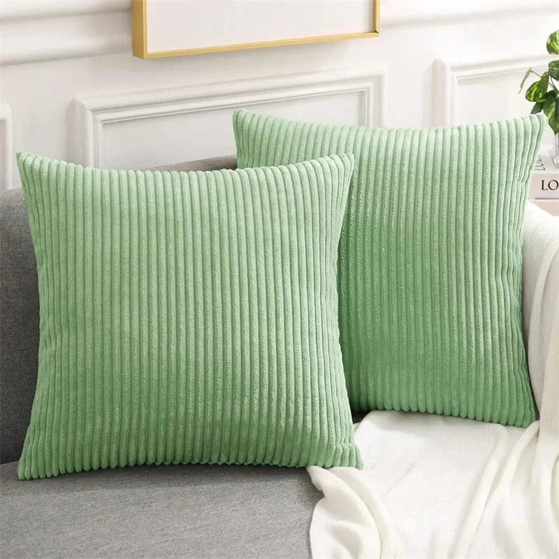 vert clair-1pcs / 18x18in(45x45cm) housses de coussin velours