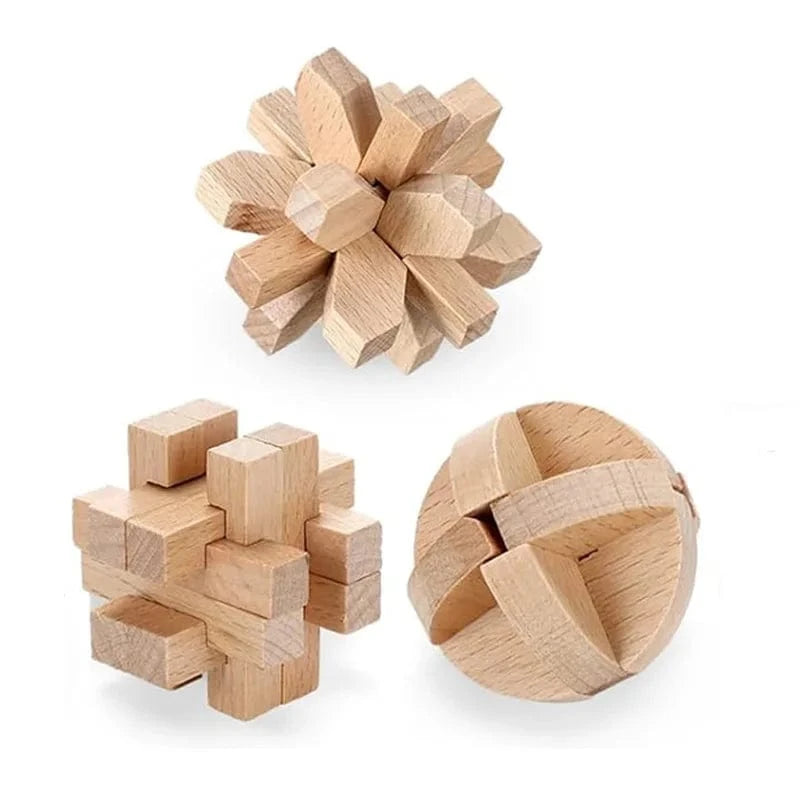 W240MK011Q casse tete en bois ( 3 pieces)