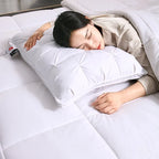 white 1pc / 48x74cm / China Mainland Oreiller 95% duvet d'oie