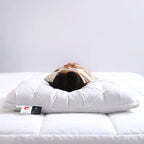 white 1pc / 48x74cm / China Mainland Oreiller 95% duvet d'oie