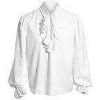 WHITE / XL Chemise Victorian