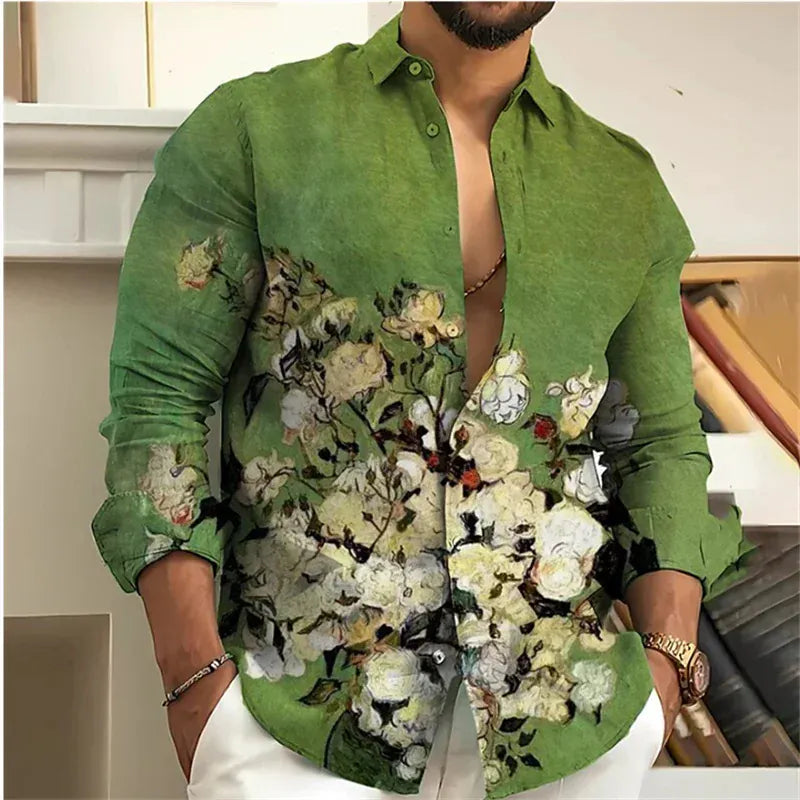WSX0176YM / XL T-Shirt Floral Vintage
