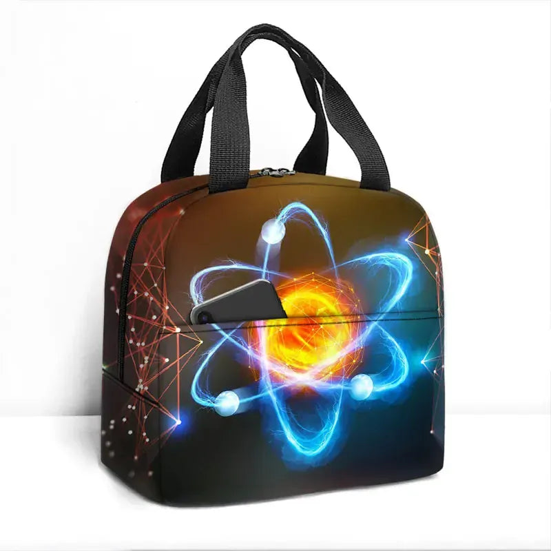 XXBQ-8278 / 22x20x10cm  9x8x4in Periodic Table of Elements lunch box